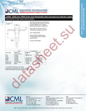 1052N5 datasheet  